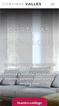 Mobile Screenshot of cortinasvalles.com